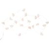 Silver Buffalo Sanrio Hello Kitty Strawberry Dress 20ct Decorative String Lights, 7 Feet Long, Battery Powered (2 AA Batteries Included), Cool White LED, Indoor Use Only(Hello Kitty Face With Pink Bow)