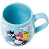 Silver Buffalo Sanrio Hello Kitty and Friends Rainbow Clouds Group Classic 16oz Clay Base Ceramic Mug