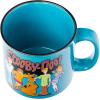 Silver Buffalo Scooby Doo Featuring Fred, Shaggy, Velma, and Daphne Ceramic Camper Mug, 20 Ounces(Scooby Doo Camper)