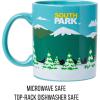 Silver Buffalo South Park Bus Stop Ceramic Mug, 20 Ounces