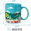 Silver Buffalo South Park Bus Stop Ceramic Mug, 20 Ounces
