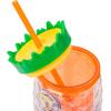 Silver Buffalo SpongeBob Double Wall Tumbler 16 oz | Gary Pineapple Design | Insulated | Hand Wash Only | For On The Go | Pack of 1