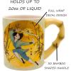 Silver Buffalo SpongeBob SquarePants 3D Sculpted Ceramic Mug, 20 Ounces(Princess Mulan Bamboo)