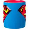 Silver Buffalo Superman Logo Icon Embossed Foil 20oz Ceramic Mug