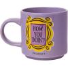 Silver Buffalo The Office Icons and Logo 2pk Ceramic Mug Stack, 13 Ounces(Friends 2pk Mug Stack)