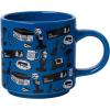 Silver Buffalo The Office Icons and Logo 2pk Ceramic Mug Stack, 13 Ounces(The Office 2pk Mug Stack)