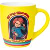 Silver Buffalo Chucky Vintage Comic Hi I’m Chucky Soft Touch 25oz Jumbo Curved Ceramic Mug(Yellow/Multi)