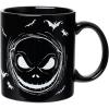 Silver Buffalo Disney Tim Burton’s The Nightmare Before Christmas Jack Skellington Face What a Wonderful Nightmare Glow in the Dark Ceramic Mug, 20 Ounces(Glow in the Dark: What a Wonderful Nightmare (20 Ounces))