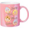 Silver Buffalo Furby Pastel Pattern Pearlescent 20oz Ceramic Mug(Pink/Multi)