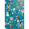 Silver Buffalo IT 12 Count Horror Printed Wrapping Paper Featuring Pennywise, 20″ x 30″(Buddy the Elf Snow Globe)