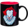 Silver Buffalo IT Pennywise Time to Float 20oz Ceramic Mug(Black/Multi)