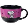 Silver Buffalo Peanuts Snoopy Woodstock Trick or Treat 24oz Ceramic Soup Mug