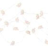 Silver Buffalo Sanrio Hello Kitty Strawberry Dress 20ct Decorative String Lights, 7 Feet Long, Battery Powered (2 AA Batteries Included), Cool White LED, Indoor Use Only(Hello Kitty Face With Pink Bow)