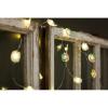 Silver Buffalo Sanrio Hello Kitty Strawberry Dress 20ct Decorative String Lights, 7 Feet Long, Battery Powered (2 AA Batteries Included), Cool White LED, Indoor Use Only(My Melody LED Neon Light)