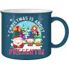 Silver Buffalo Scooby Doo Featuring Fred, Shaggy, Velma, and Daphne Ceramic Camper Mug, 20 Ounces(Blue/Multi)