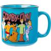 Silver Buffalo Scooby Doo Featuring Fred, Shaggy, Velma, and Daphne Ceramic Camper Mug, 20 Ounces(Scooby Doo Camper)