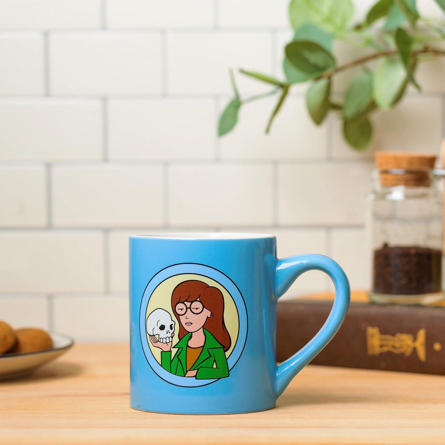 imageSilver Buffalo Daria Sarcasm Its A Great Way To Deal Ceramic Coffee Mug 14Ounces14Ounce Daria Sarcasm