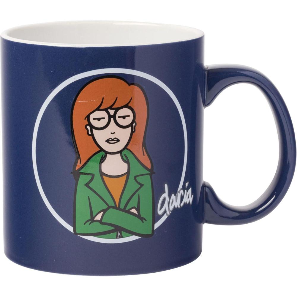 imageSilver Buffalo Daria Sarcasm Its A Great Way To Deal Ceramic Coffee Mug 14Ounces20Ounce Daria Go Away