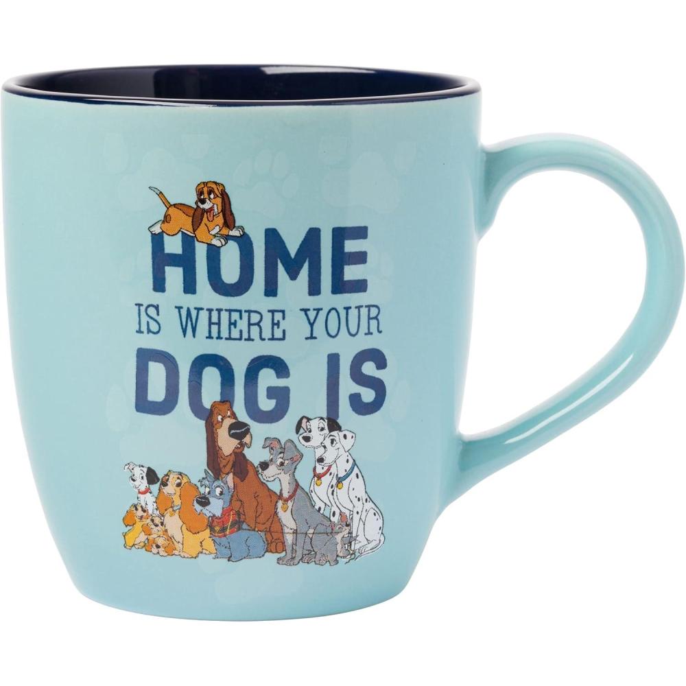 imageSilver Buffalo Disney Classics Home Is Where Your Dog Is Ceramic Mug 18 Ounces