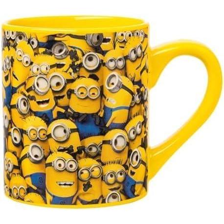 imageSilver Buffalo Universals Despicable Me Cluttered Minions Ceramic Coffee Mug 14 Ounces1 Count Pack of 12