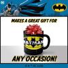 Silver Buffalo DC Comics Batman Logo Ceramic Mug, 20 Ounces(20oz Batman Grimey Logo)