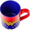 Silver Buffalo DC Comics Batman Logo Ceramic Mug, 20 Ounces(Blue Gold Red)