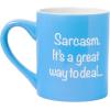 Silver Buffalo Daria Sarcasm It’s A Great Way To Deal Ceramic Coffee Mug, 14-Ounces(14-Ounce Daria Sarcasm)