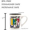 Silver Buffalo Daria Sarcasm It’s A Great Way To Deal Ceramic Coffee Mug, 14-Ounces(14-Ounce Want My MTV)