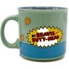Silver Buffalo Daria Sarcasm It’s A Great Way To Deal Ceramic Coffee Mug, 14-Ounces(20-Ounce Bevis and Butthead)