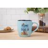 Silver Buffalo Disney Classics Home Is Where Your Dog Is Ceramic Mug, 18 Ounces