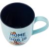 Silver Buffalo Disney Classics Home Is Where Your Dog Is Ceramic Mug, 18 Ounces