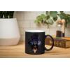 Silver Buffalo Disney Villain Forest Silhouette Featuring Snow White and Evil Queen Laser Matte Ceramic Mug, 20 Ounces(Snow White and Evil Queen)