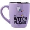 Silver Buffalo Disney Villain Forest Silhouette Featuring Snow White and Evil Queen Laser Matte Ceramic Mug, 20 Ounces(Ursula Sea Witch Please)