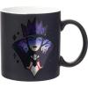 Silver Buffalo Disney Villain Forest Silhouette Featuring Snow White and Evil Queen Laser Matte Ceramic Mug, 20 Ounces(Snow White and Evil Queen)