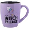 Silver Buffalo Disney Villain Forest Silhouette Featuring Snow White and Evil Queen Laser Matte Ceramic Mug, 20 Ounces(Ursula Sea Witch Please)