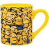Silver Buffalo Universal’s Despicable Me Cluttered Minions Ceramic Coffee Mug, 14 Ounces(1 Count (Pack of 12))