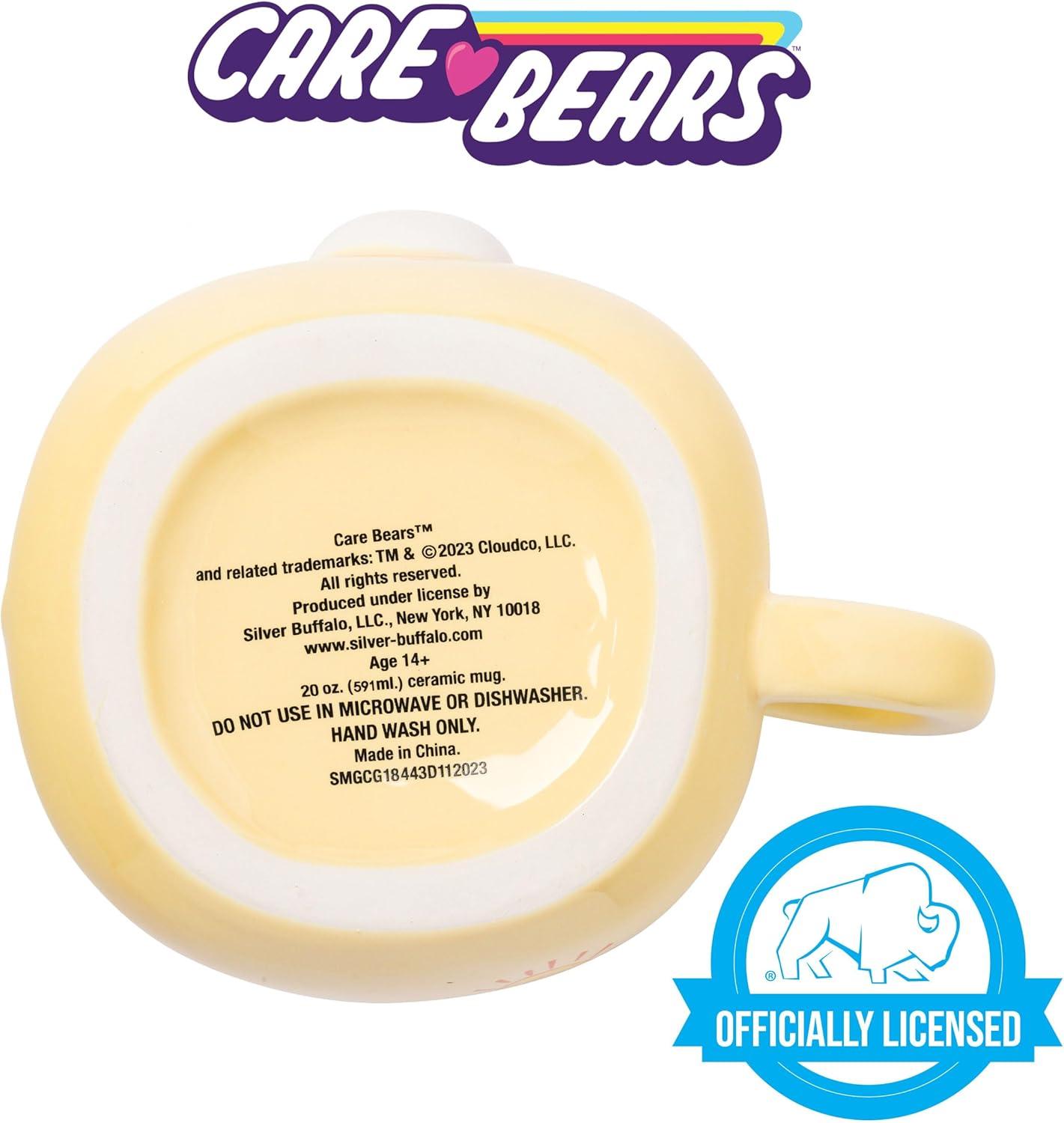imageSilver Buffalo ScoobyDoo 3D Sculpted Ceramic Mug 20 OuncesCare Bears Funshine Bear