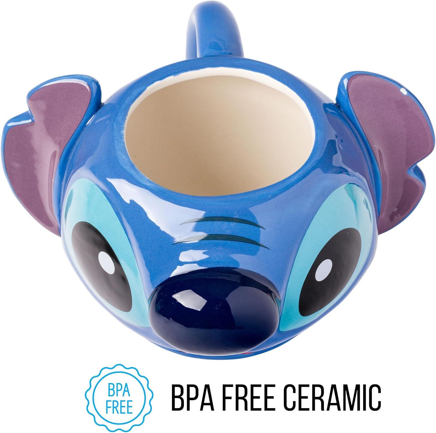 imageSilver Buffalo ScoobyDoo 3D Sculpted Ceramic Mug 20 OuncesDisney Lilo and Stitch