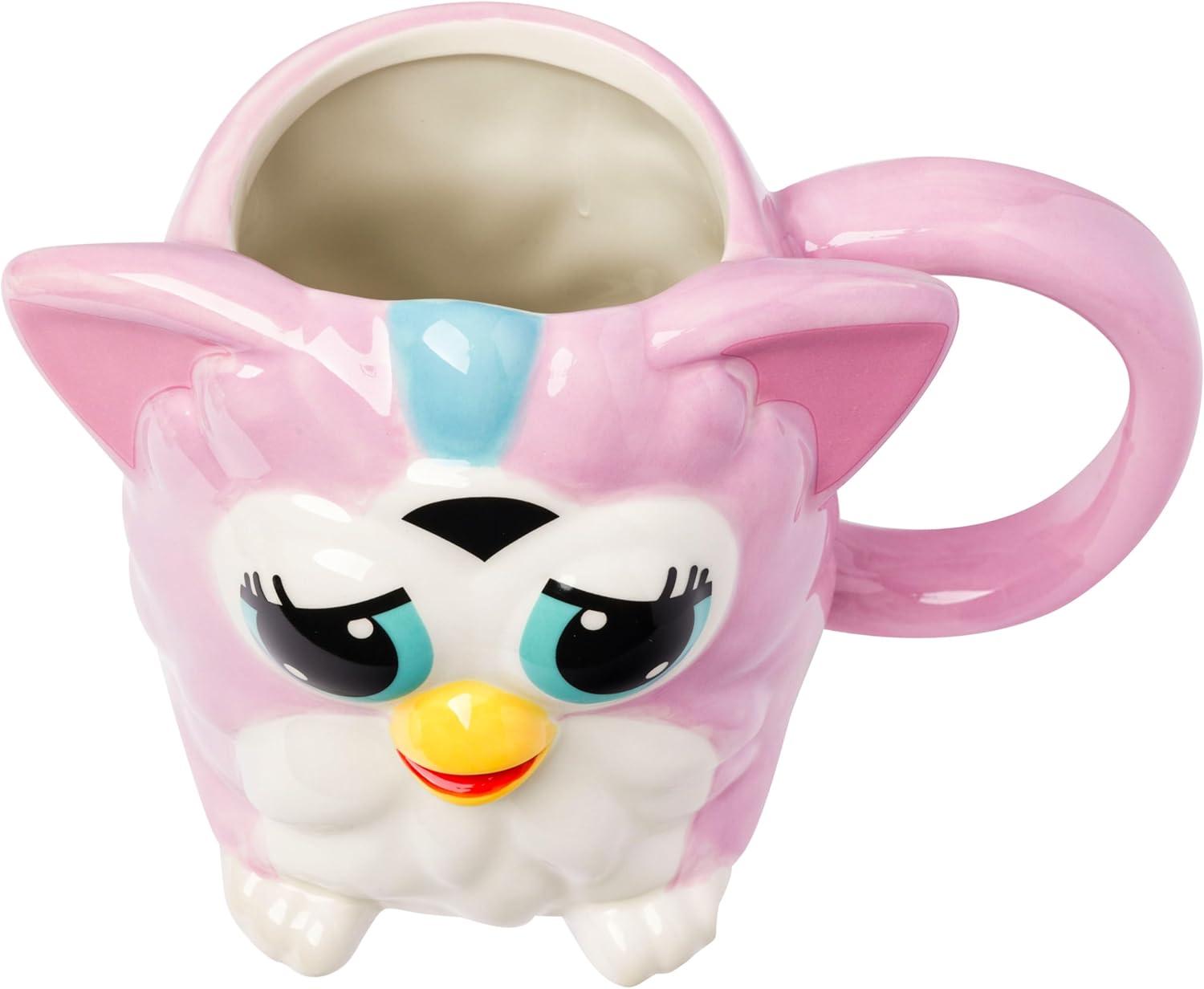 imageSilver Buffalo ScoobyDoo 3D Sculpted Ceramic Mug 20 OuncesFurby Pink