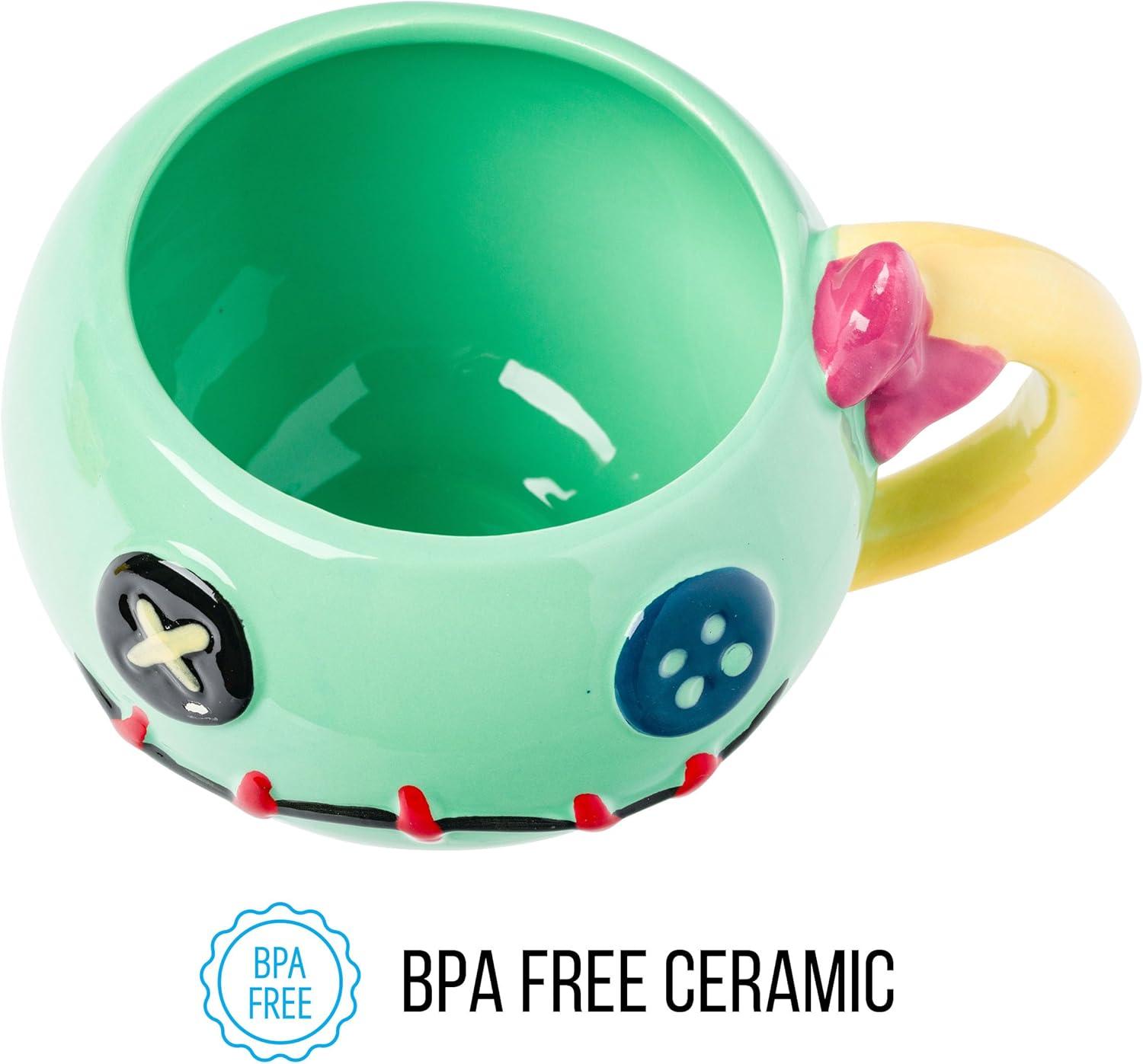 imageSilver Buffalo ScoobyDoo 3D Sculpted Ceramic Mug 20 OuncesLilo and Stitch Scrump