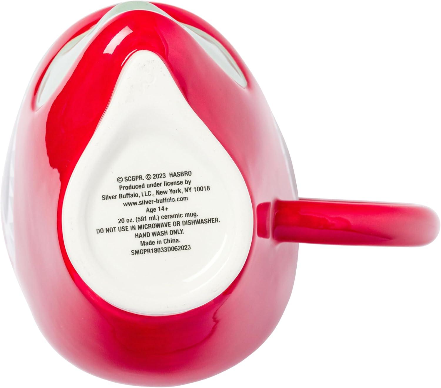 imageSilver Buffalo ScoobyDoo 3D Sculpted Ceramic Mug 20 OuncesPower Rangers Red