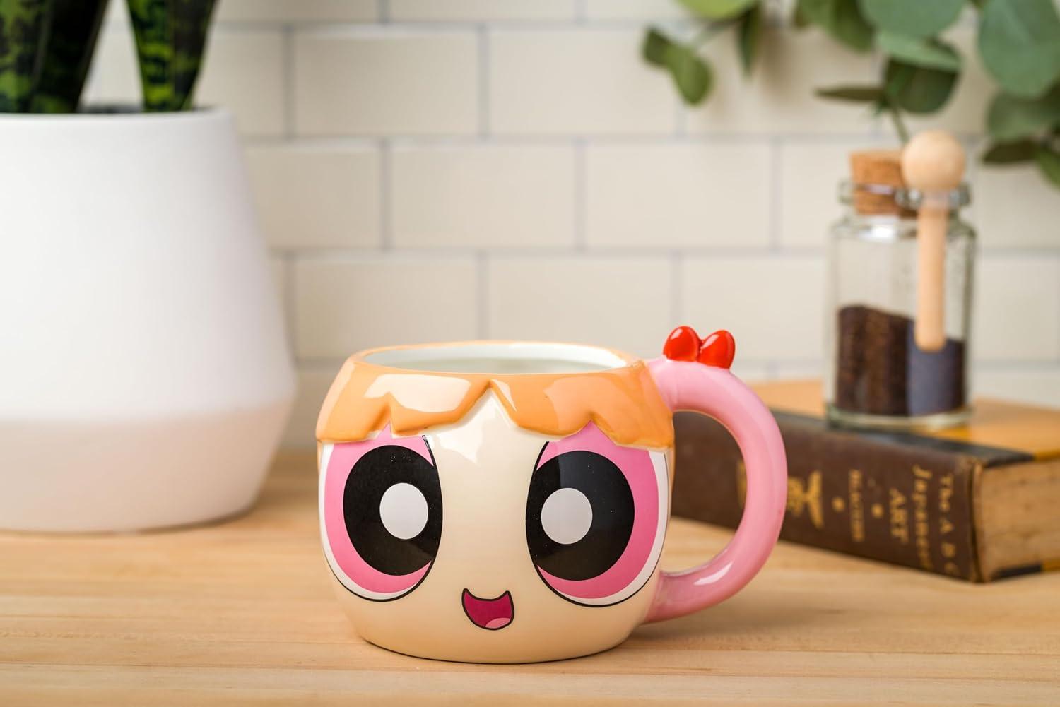 imageSilver Buffalo ScoobyDoo 3D Sculpted Ceramic Mug 20 OuncesPowerpuff Girls Blossom