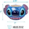 Silver Buffalo Scooby-Doo 3D Sculpted Ceramic Mug, 20 Ounces(Disney Lilo and Stitch)
