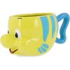 Silver Buffalo Scooby-Doo 3D Sculpted Ceramic Mug, 20 Ounces(The Little Mermaid Flounder)