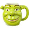 Silver Buffalo Scooby-Doo 3D Sculpted Ceramic Mug, 20 Ounces(Shrek Face Grin)