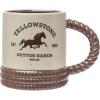 Silver Buffalo Scooby-Doo 3D Sculpted Ceramic Mug, 20 Ounces(Yellowstone Dutton Ranch)