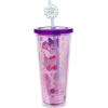 Silver Buffalo Sanrio Hello Kitty And Friends Featuring Kuromi and Little Twin Stars Plastic Cold Cup with Lid and Topper Straw, 24 ounces(Hello Kitty  Kuromi  and Little Twin Stars)
