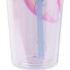 Silver Buffalo Sanrio Hello Kitty And Friends Featuring Kuromi and Little Twin Stars Plastic Cold Cup with Lid and Topper Straw, 24 ounces(My Little Pony Starshine)