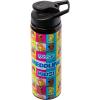 Silver Buffalo Scooby Doo Scared Shaggy Scooby Double Walled Stainless Steel Tumbler w Straw, 20 Ounces(Multicolor)