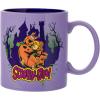 Silver Buffalo Scooby Doo Scared Shaggy Scooby Double Walled Stainless Steel Tumbler w Straw, 20 Ounces(Scooby Doo House)